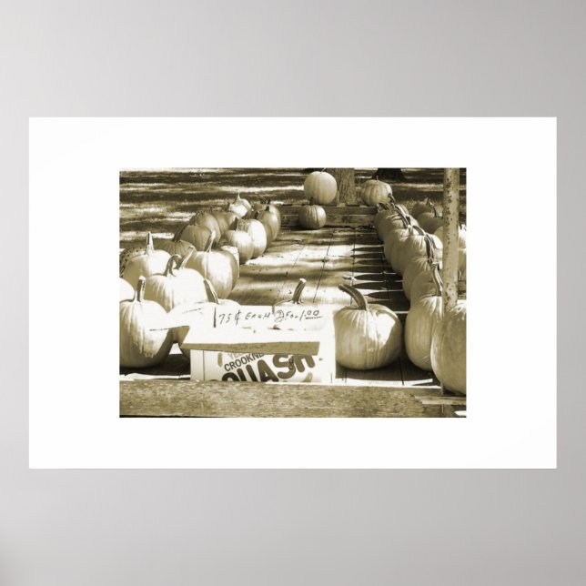 Póster El carrito de calabazas (Frente)