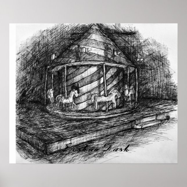 Póster el carrusel (Frente)