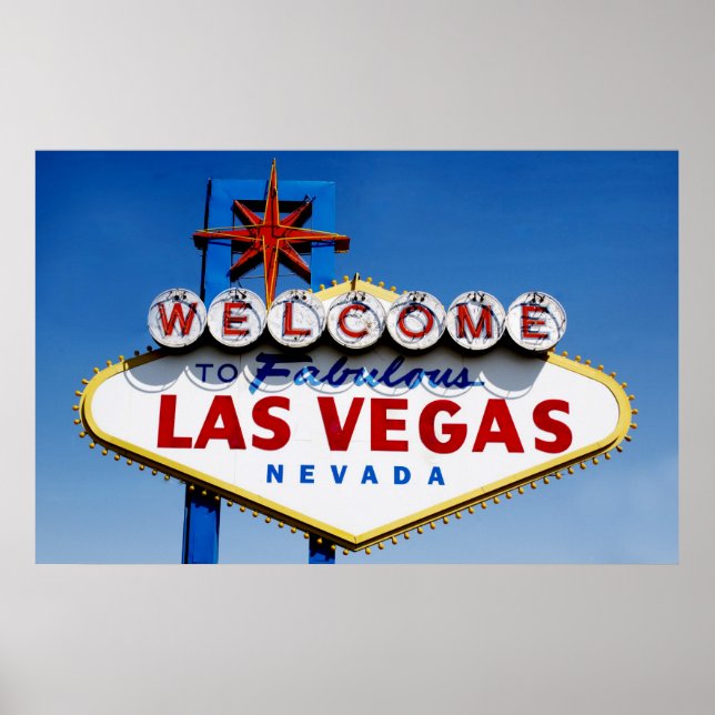 Póster El cartel de "Bienvenido a Las Vegas" (Frente)