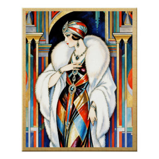 Póster El cartel de Glamour y Opulencia.