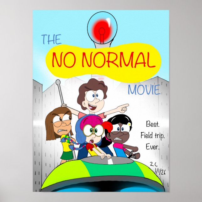 Póster El cartel de No Normal (Frente)
