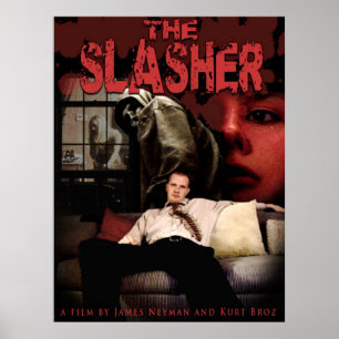 Póster El cartel de película de Slasher