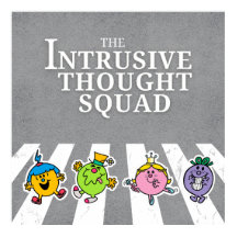 El cartel de The Intrusive Thought Squad