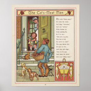 Póster El cartel del hombre de la carne de gato