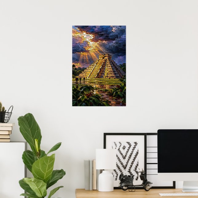 Póster El Castillo Antes de la Tormenta (Oficina en casa)