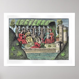 Póster El castillo de Alamond y sus encantos, de '