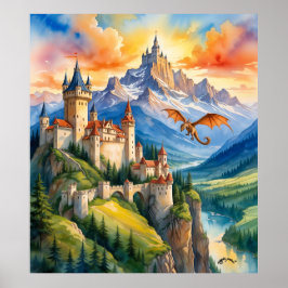 Póster El castillo del alba del dragón