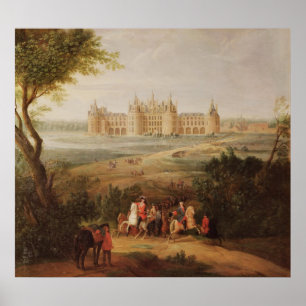 Póster El castillo francés de Chambord, 1722