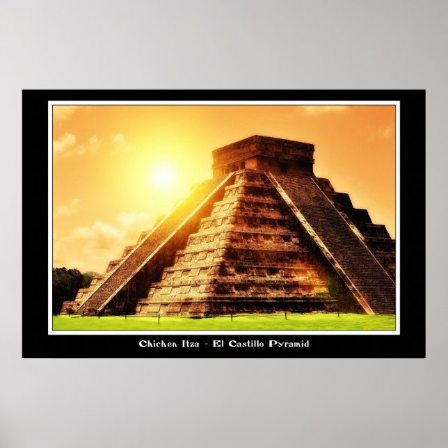 PÓSTER EL CASTILLO PYRAMID (Frente)