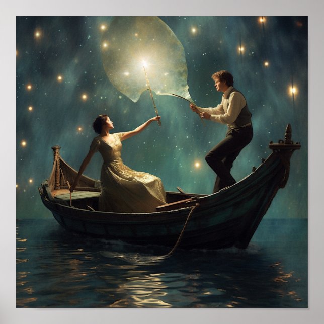 Póster El cazador de estrellas (Frente)