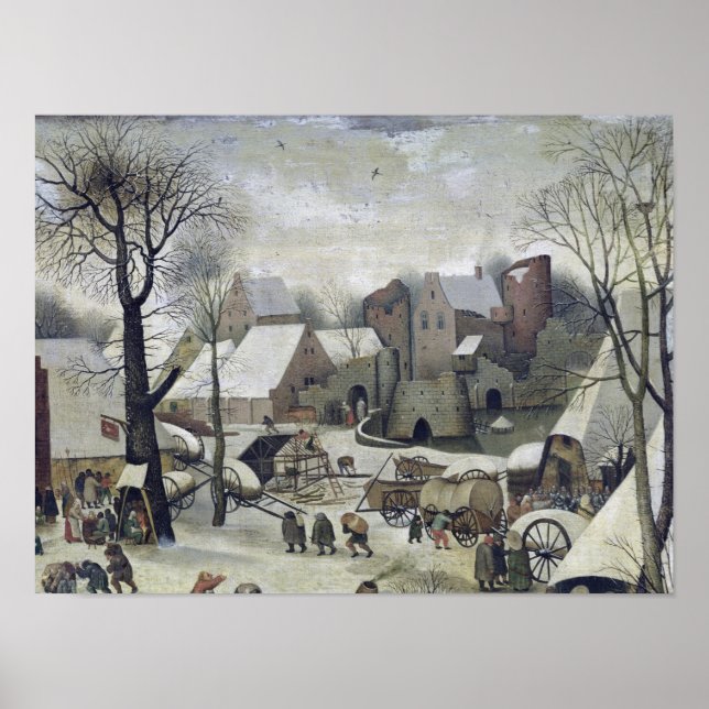 Póster El censo en Belén (Frente)