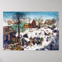 El censo en Belén, Pieter Bruegel