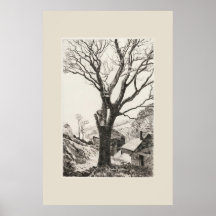 El centinela Cornwall Eleanor Hughes Restrike