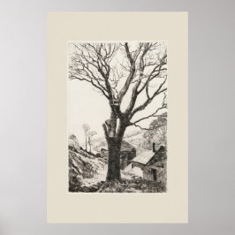 Póster El centinela Cornwall Eleanor Hughes Restrike