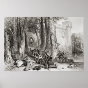 Póster El cerco de la casa de Lathom