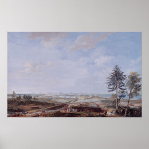 Póster El cerco de Yorktown en 1781, 1784