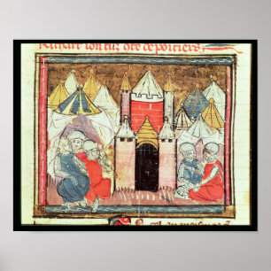 Póster El cerco del Castillo francés-Gaillard