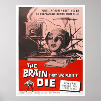 Póster El cerebro que no moriría
