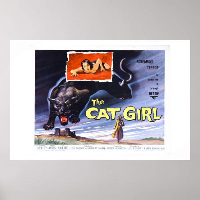 Póster El Chica Cat (xl) (Frente)