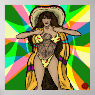 Póster El Chica con el tatuaje de Trejo