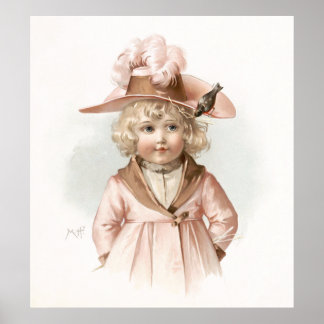 Póster El Chica de otoño de Maud Humphrey