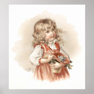 Póster El Chica de verano de Maud Humphrey