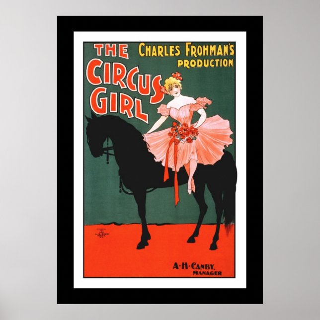 Póster El Chica del circo (Frente)
