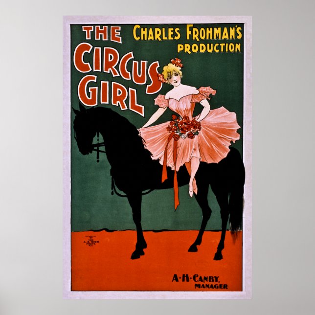 Póster El Chica del circo (Frente)