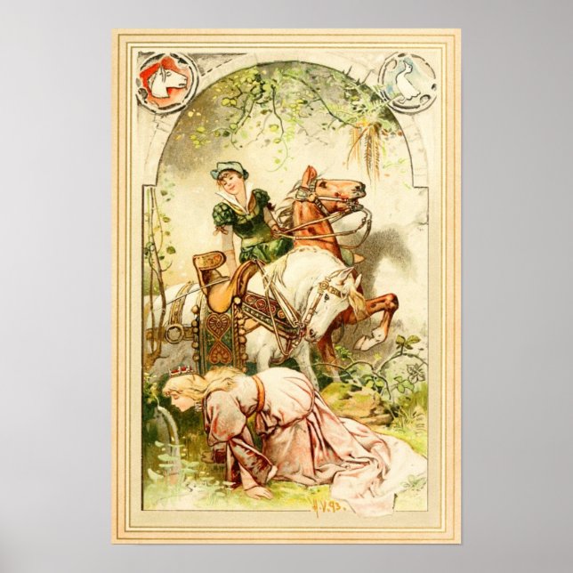 Póster El Chica ganso (Frente)