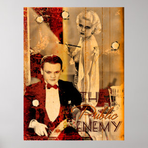 Póster El Chica rubio de Gangster