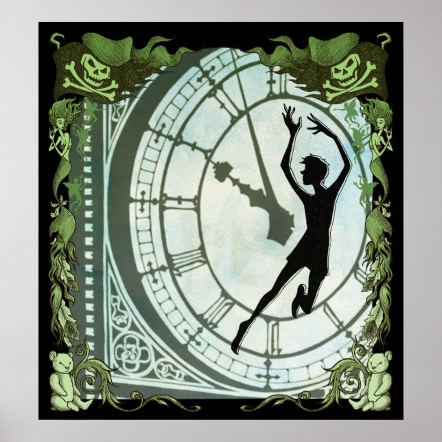 Póster El chico que no crecería (Frente)