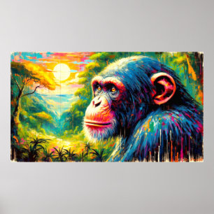 Póster El chimpancé oriental 3