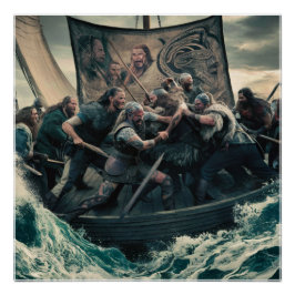 Póster El choque del acero: Mercenarios vikingos