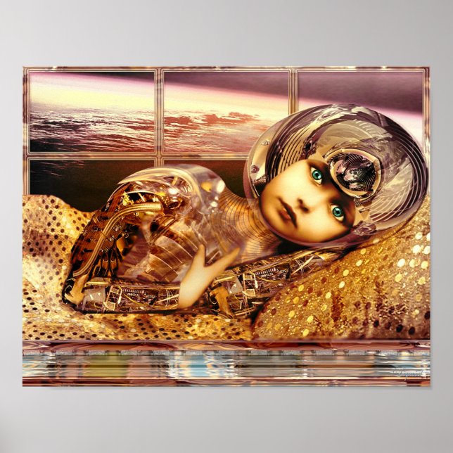 Póster El ciborg del buen paciente (Frente)