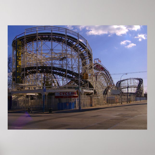 Póster "El ciclón en hibernación" (Frente)