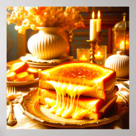 Póster El cielo del queso: la comida más cómoda