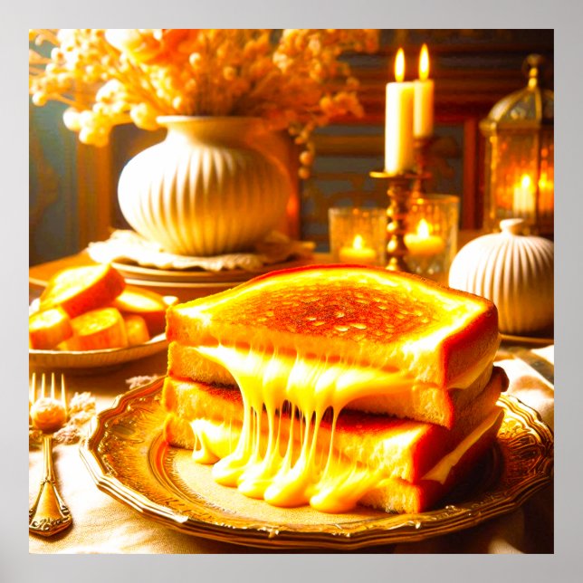 Póster El cielo del queso: la comida más cómoda (Frente)