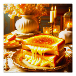 Póster El cielo del queso: la comida más cómoda