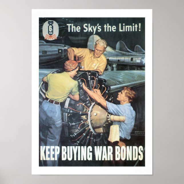 Póster ¡El cielo es el límite! (Frente)