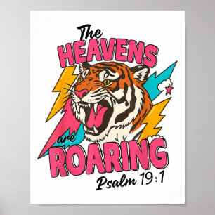 Póster El cielo está saltando 19 1 Biblia contra ambas