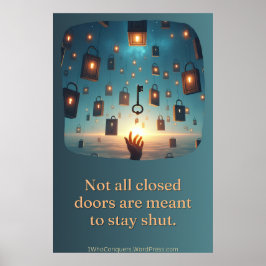 Póster El cielo lleno de puertas cerradas