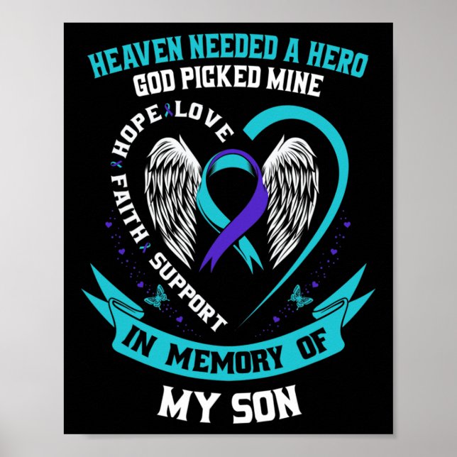 Póster El Cielo Necesita Un Héroe Que Dios Escogió A Mi H (Frente)
