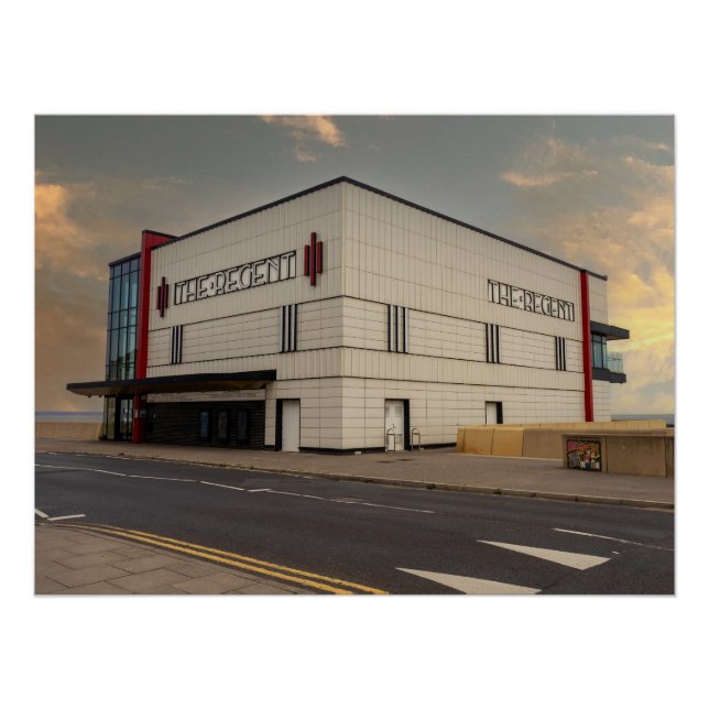 Póster El Cine Regent, Redcar (Anverso)
