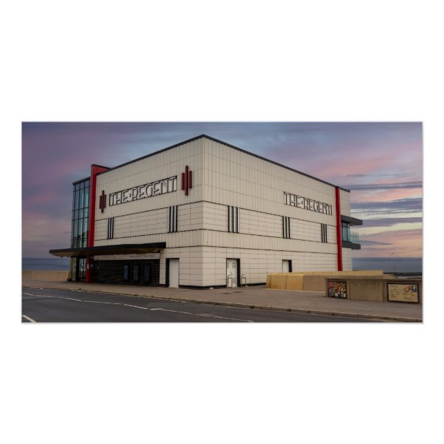 Póster El cine regente, Redcar (Anverso)