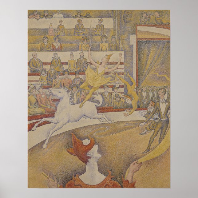 Póster El circo, 1891 (Frente)