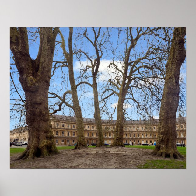 Póster El circo, ciudad de Bath. (Frente)