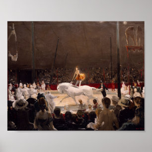 Póster El circo de George Bellows (1912)