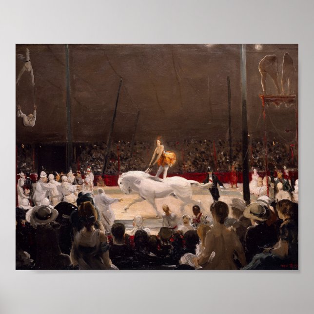Póster El circo de George Bellows (1912) (Frente)