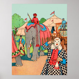 Póster El circo llega a la ciudad