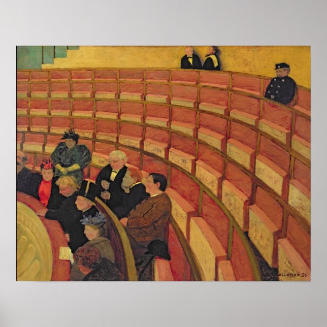 Póster El círculo superior en el Teatro del Chatelet (Frente)